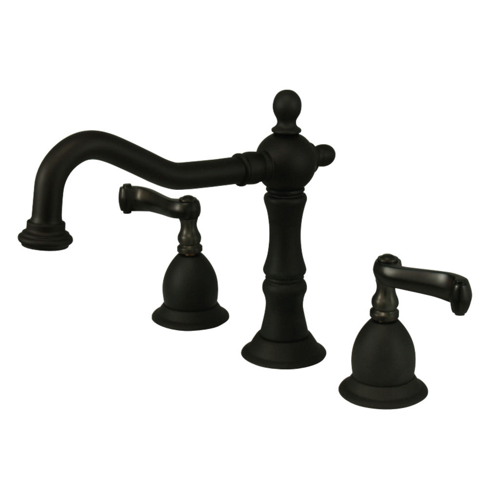 Heritage 8 Inch Widespread Bathroom Faucet with Lever Handles - Perfect for Modern Vanities and Luxury Bathroom Renovations