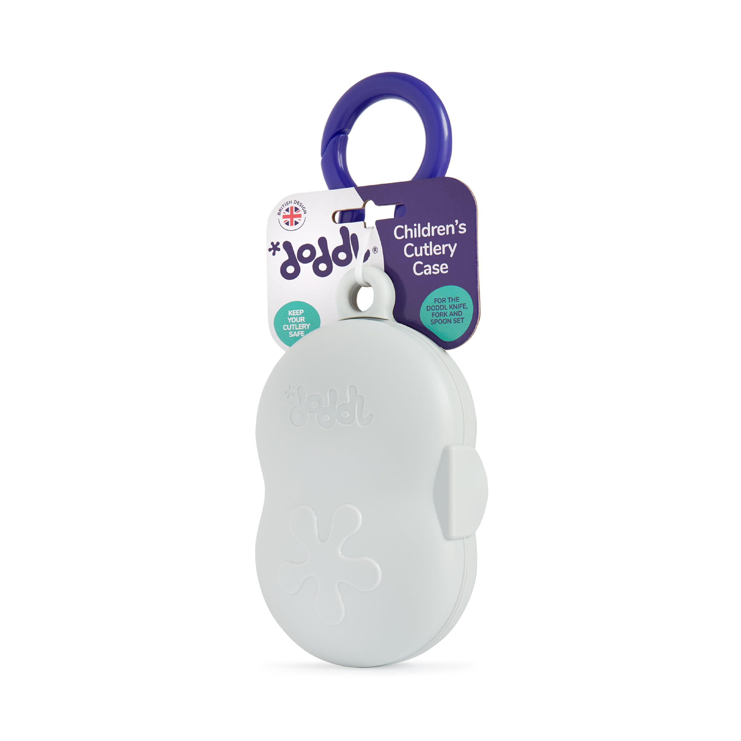 doddl Baby Utensil Holder (Case Only) - Travel Utensil Storage for Weaning & On-the-Go Feeding - Essential Baby Feeding Accessories for Home, Daycare & Travel