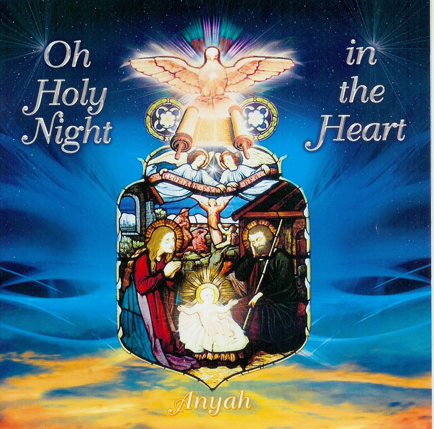 O Holy Night in the Heart - Christmas Religious Home Decor for Holiday Season | Perfect for Church, Living Room & Gift Giving