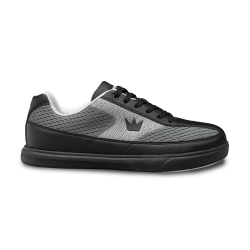 Brunswick Men's Renegade Mesh Grey Wide Bowling Shoes - Comfortable & Durable for League Play & Casual Bowling - Perfect for Bowling Enthusiasts & Tournament Players