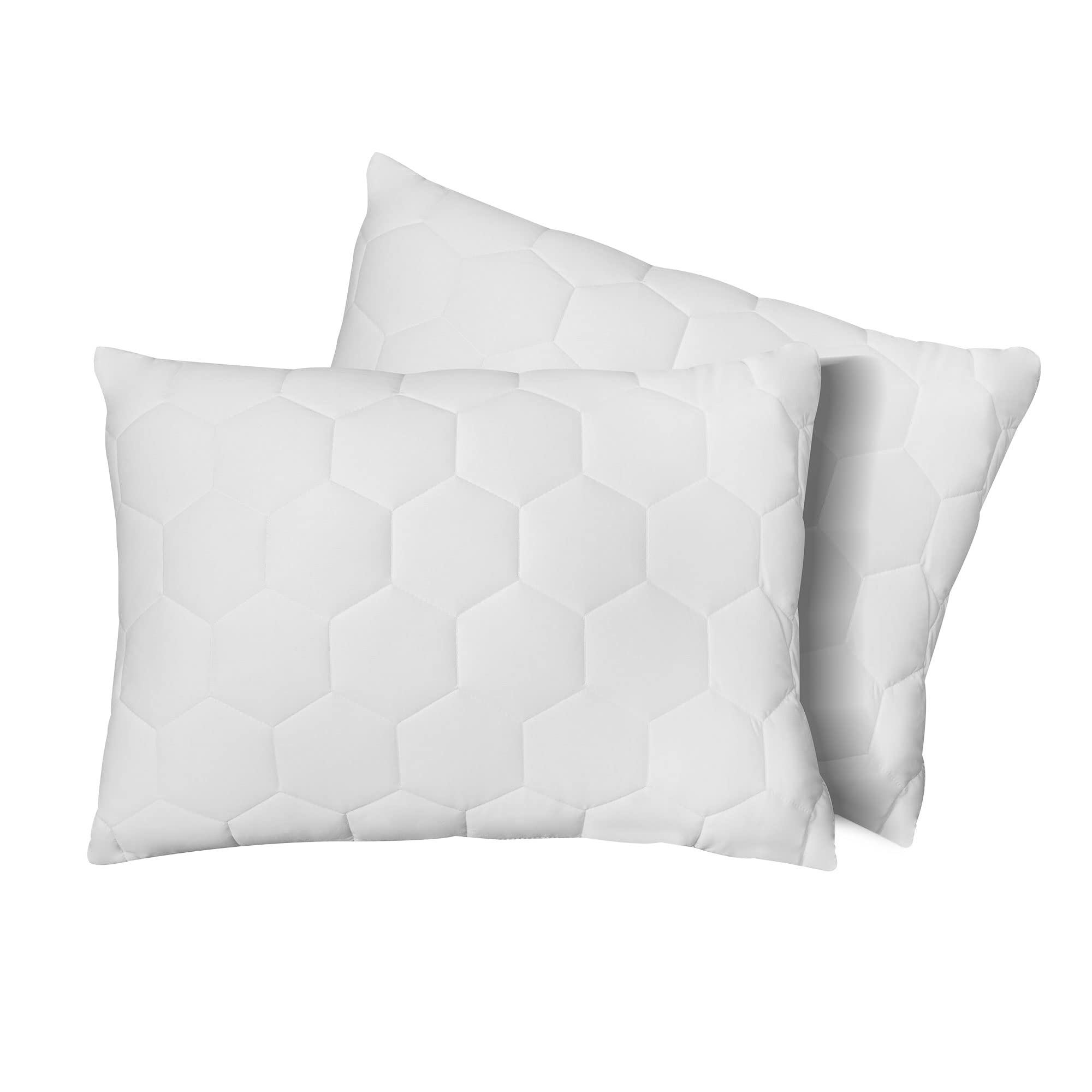 SHEEX Original Performance Cooling Pillow for Back & Stomach Sleepers - Hypoallergenic Down Alternative with Support - Standard/Queen Size - Perfect for Hot Sleepers & Night Sweat Relief