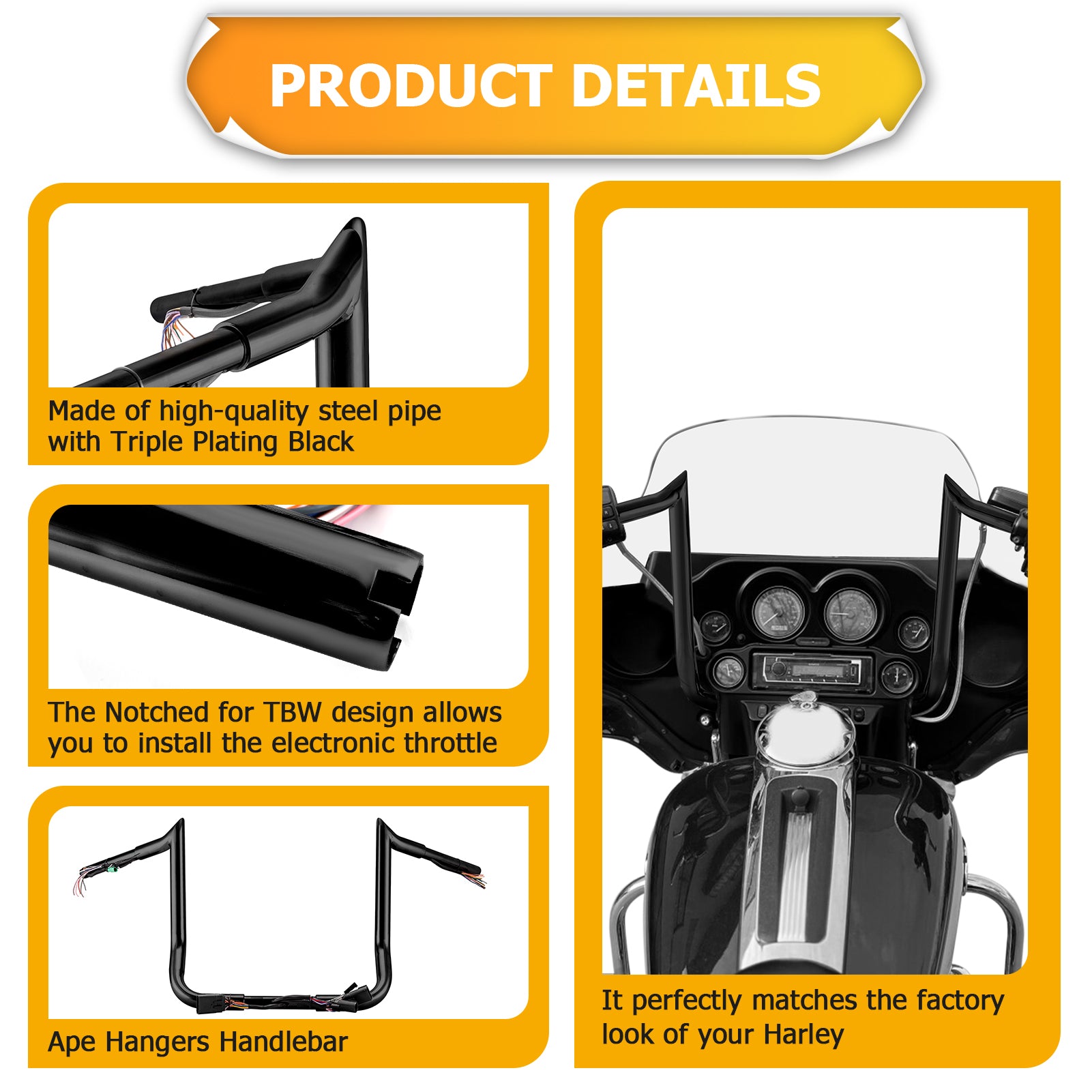 2008-2013 Harley Touring Street Glide Electra Glide Ultra Limited Black 14