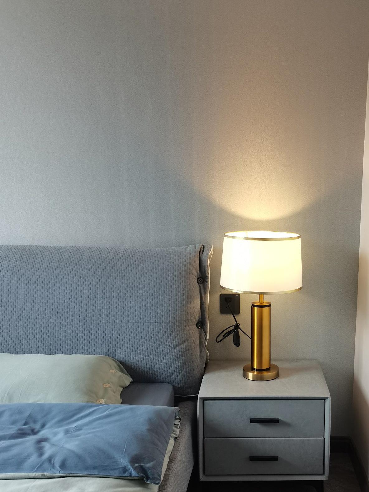 Jaspar Table Lamp - Modern LED Desk Light with Adjustable Brightness for Home Office, Bedroom & Study Room