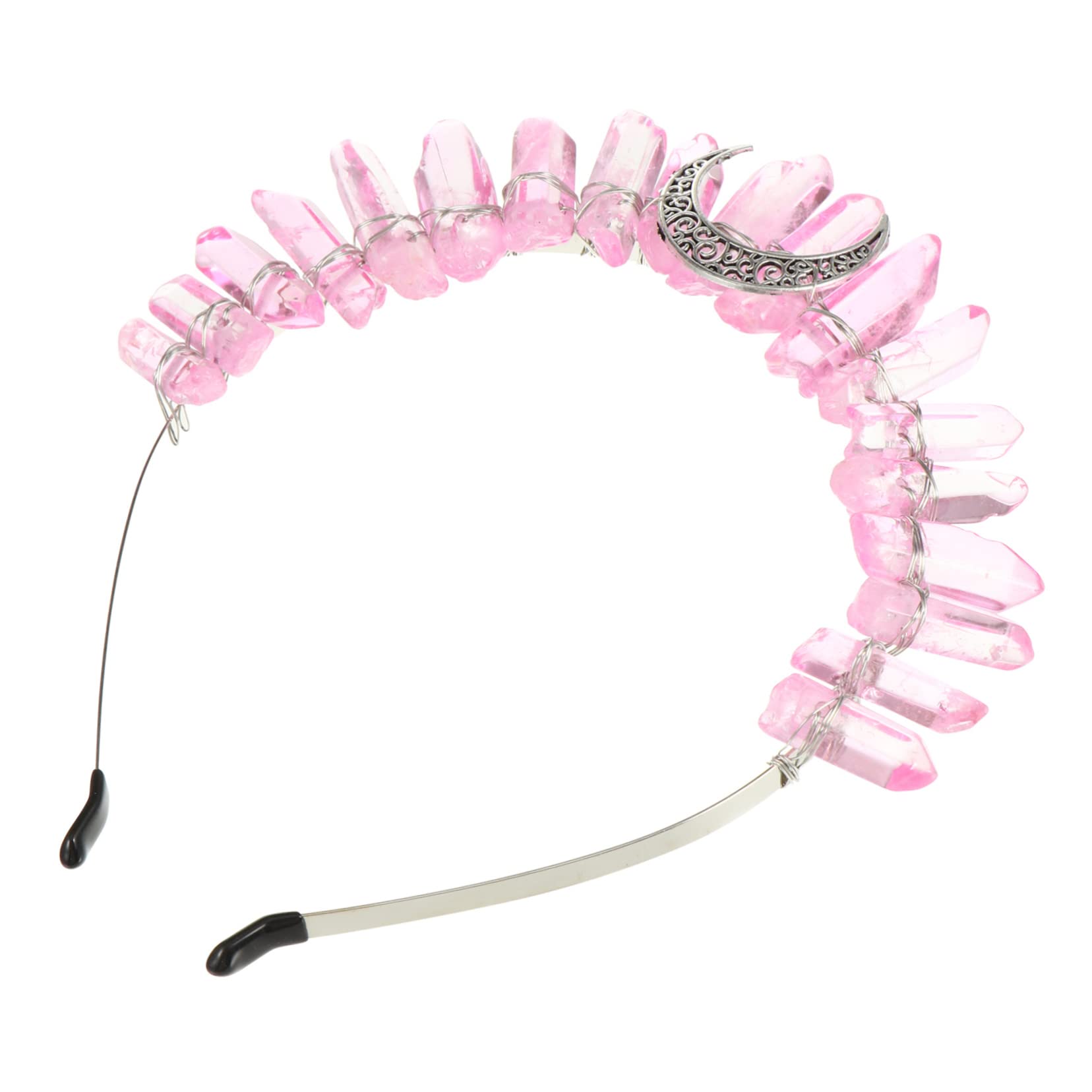 Vintage Rhinestone Crystal Headband for Women - Elegant Wedding Tiara, Prom Hair Accessory, Party Headpiece, Halloween Costume Prop - Perfect for Bridal, Formal Events & Themed Parties