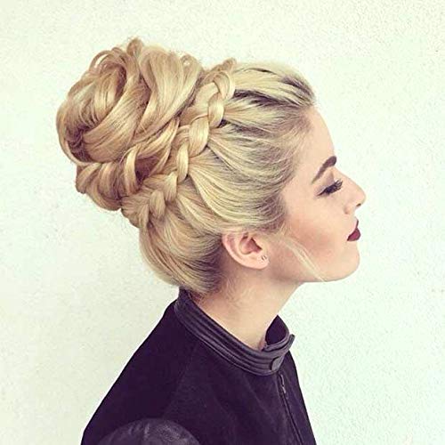 Inaaya Twist Turn and Tie Pad Curler Shaper Sponge Donut Bun Maker Hair Styler Styling Tool (M5) - Perfect for Updos, Ponytails & Voluminous Hairstyles at Home or Salon