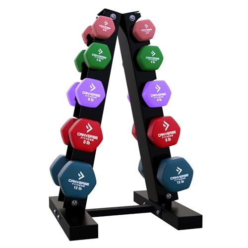 (combo+ rack) 3lb-5lb - 6lb-8lb-12lb + 5 Tier Rack