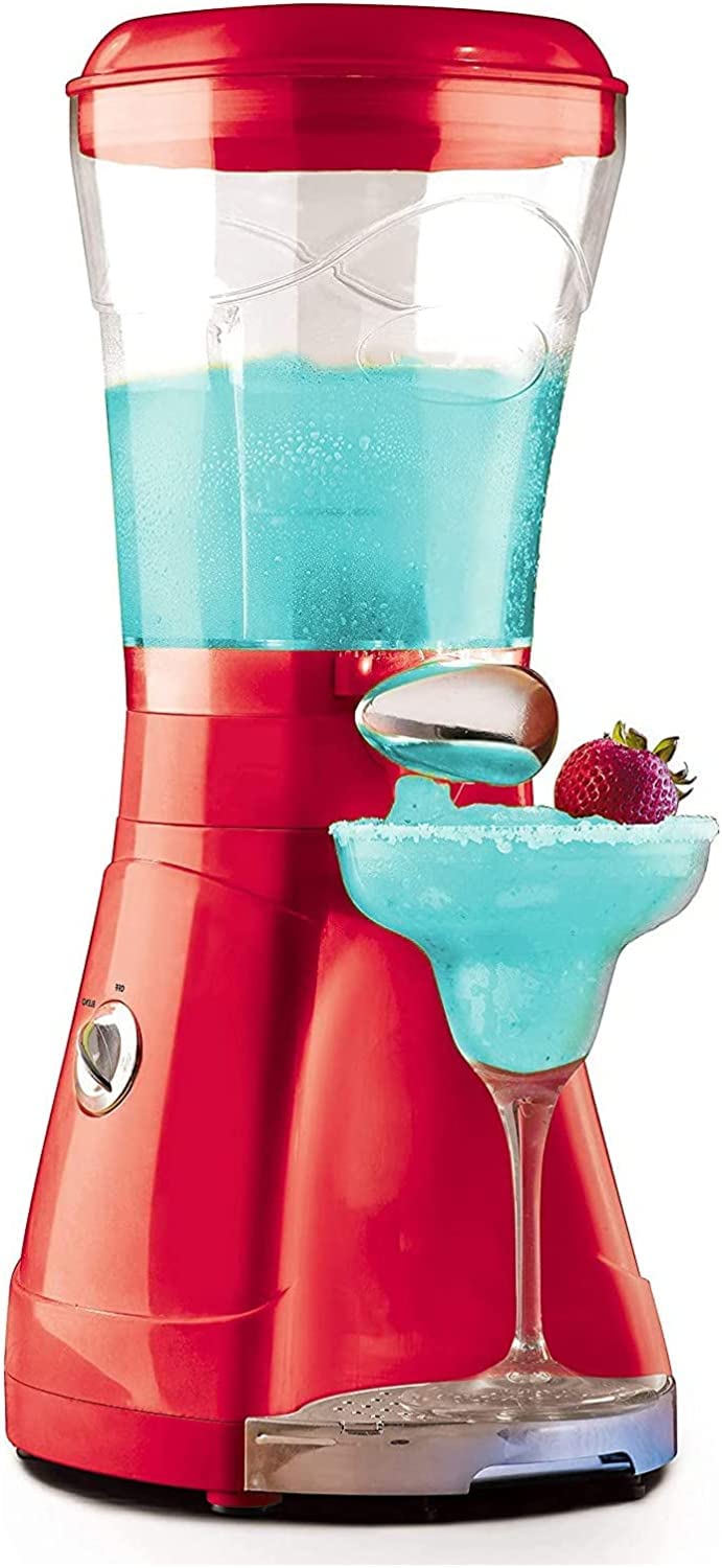 64-Ounce Frozen Margarita Machine - Slushie Maker for Home, Commercial Blender with Easy-Flow Spout | Perfect for Margaritas, Daiquiris, Smoothies & Party Drinks | Ideal for Home Bars, Restaurants & Outdoor Gatherings