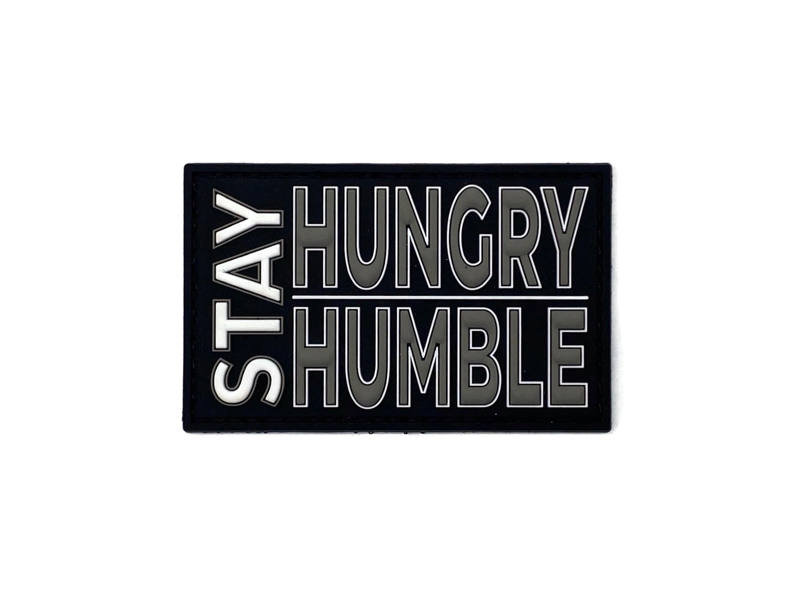 Stay Hungry Stay Humble Motivational Wall Art - Inspirational Quote Poster for Office, Gym & Home Decor - Perfect Gift for Entrepreneurs & Graduates