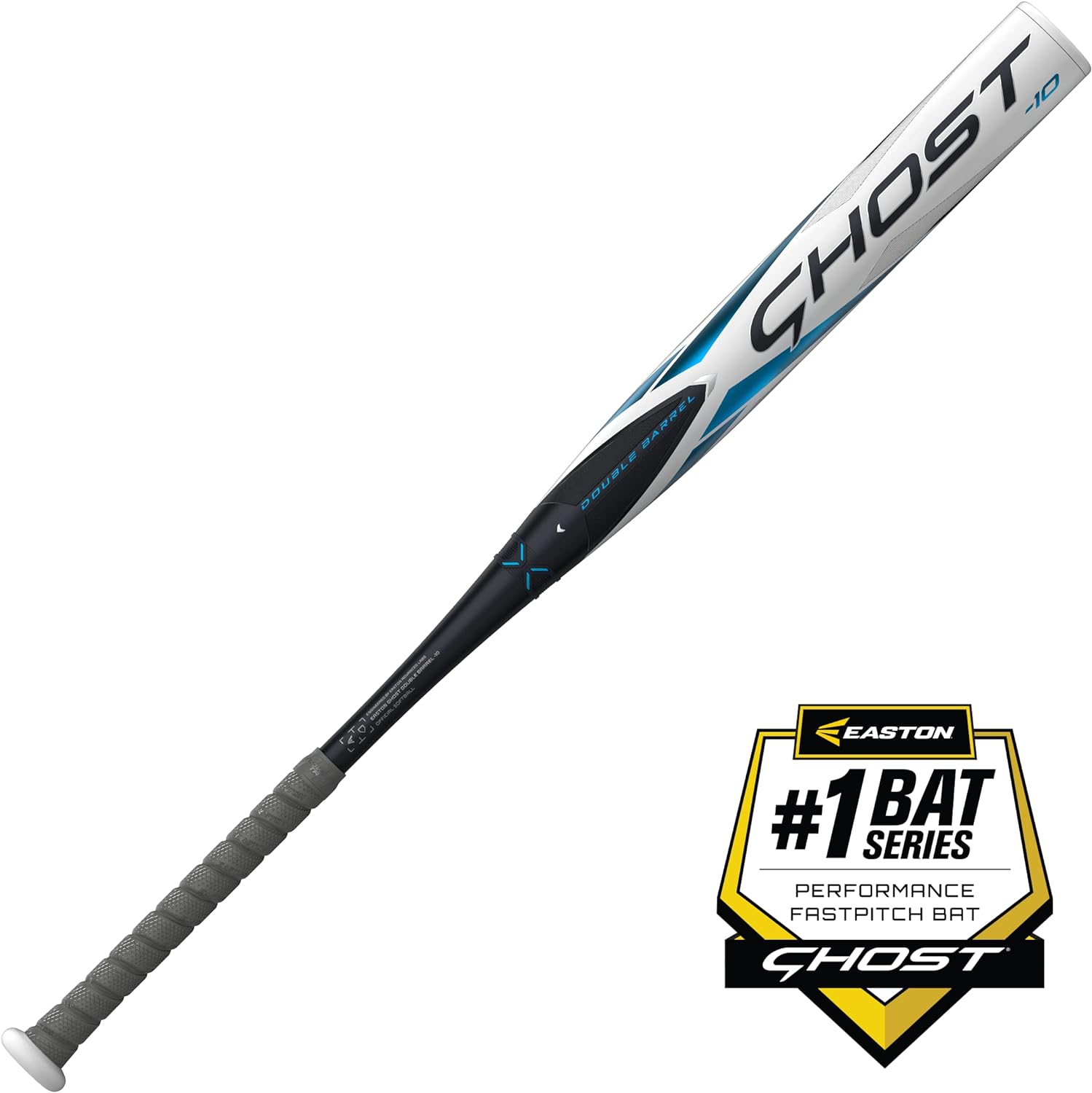 Easton 2023 Ghost Double Barrel Fastpitch Softball Bat - ASA/USA Approved for All Fields - Perfect for Youth & Adult Softball Games, Tournaments & Practice