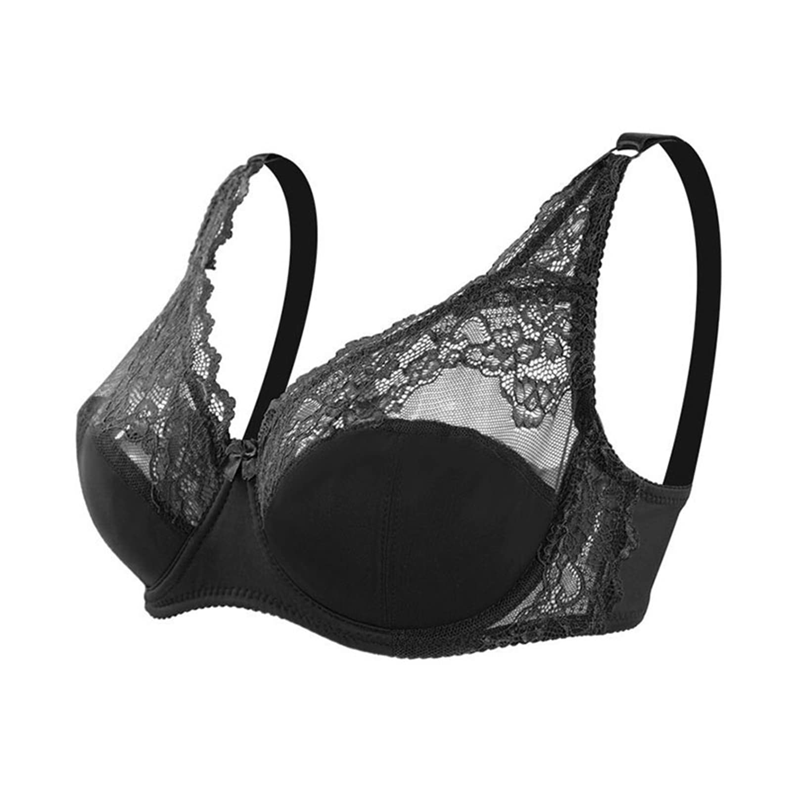 Sexy 3/4 Cup Lace Underwire Bra - Comfortable Push Up Lingerie for Women | Perfect for Date Night, Wedding & Special Occasions