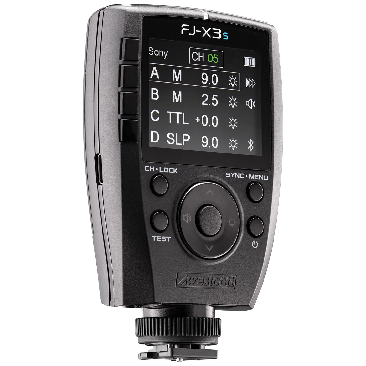 Westcott FJ-X3 S Wireless Flash Trigger for Sony Cameras - Hot Shoe Mount Compatible with FJ Wireless System | Perfect for Studio Photography, Outdoor Shoots & Event Coverage
