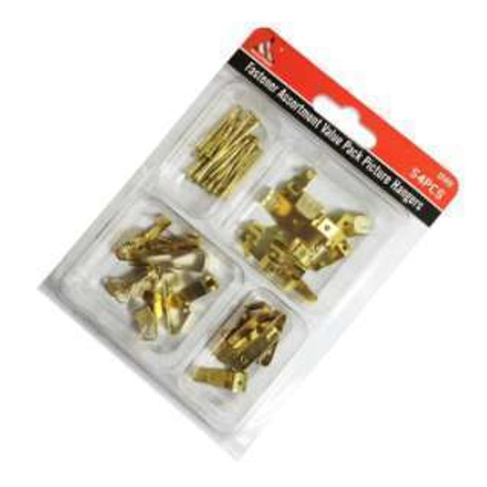 Accordion Hooks 54-Pack - Heavy Duty Hanging Hooks for Organizing Closets, Garages, and DIY Projects - Perfect for Hanging Clothes, Tools, and Decorations