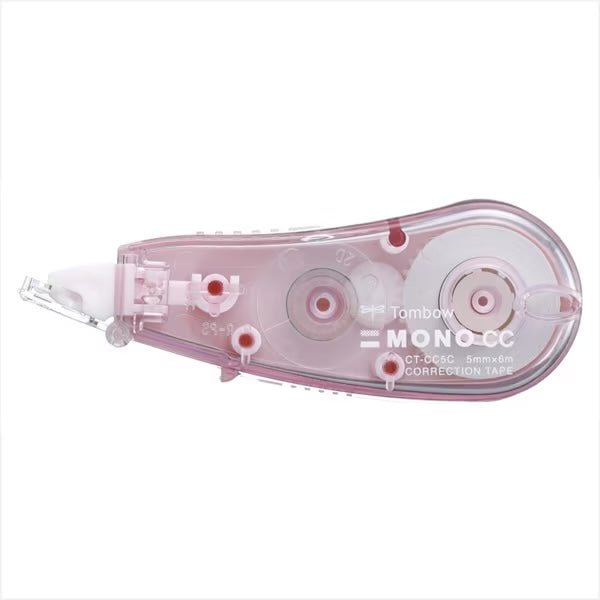 MONO CC Pastel Correction Tape by Tombow - 5 Assorted Colors for Smooth, Clean Erasing - Perfect for School, Office & Art Projects