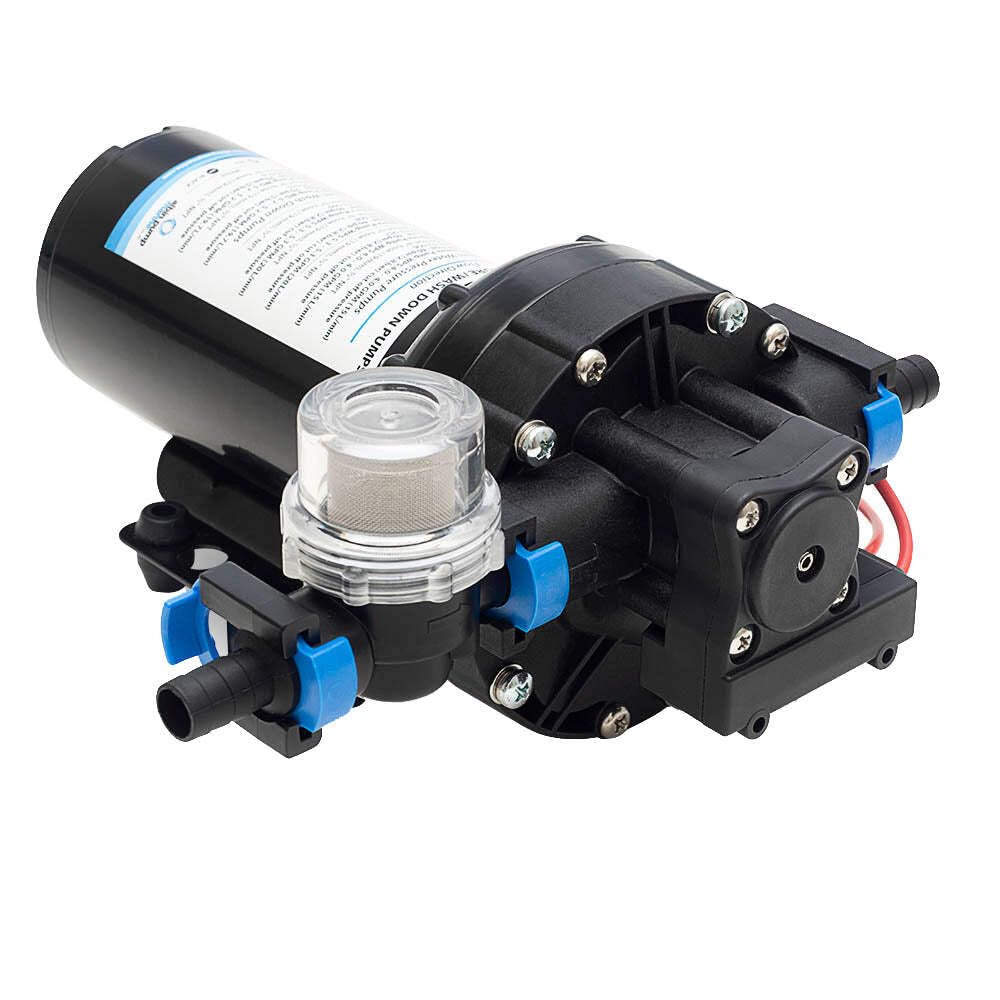 12V Water Pressure Pump 5.3 GPM High Flow - Heavy Duty for RV, Boat, Off-Grid Water Systems & Outdoor Use