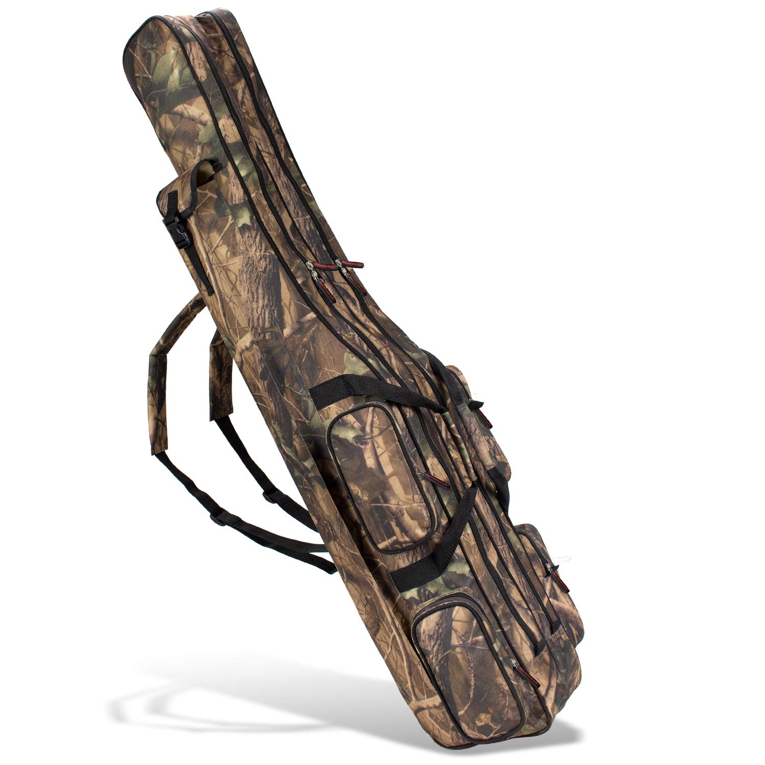 Arapaima Fishing Rod Sheath Cover Bag - Durable 4, 6 or 8 Rod Protector for Fishing Tackle & Accessories | Waterproof Carry Case for Travel & Storage | Ideal for Boat, Kayak & Shore Fishing Trips