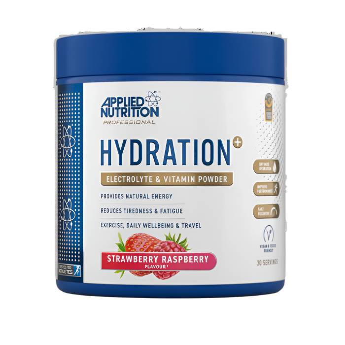 Applied Nutrition Hydration+ Electrolyte Powder 240g - Rapid Hydration for Athletes, Workouts & Outdoor Activities | Sugar-Free Sports Drink Mix with Essential Minerals