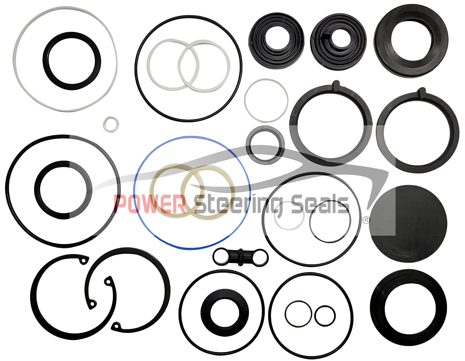 High-Performance Power Steering Seals Kit - Precision Fit for ZF 8014 Gearbox | Heavy Duty O-Ring & Sealing Kit | Complete Steering System Replacement Parts | Ideal for Truck, SUV & Off-Road Vehicle Repairs