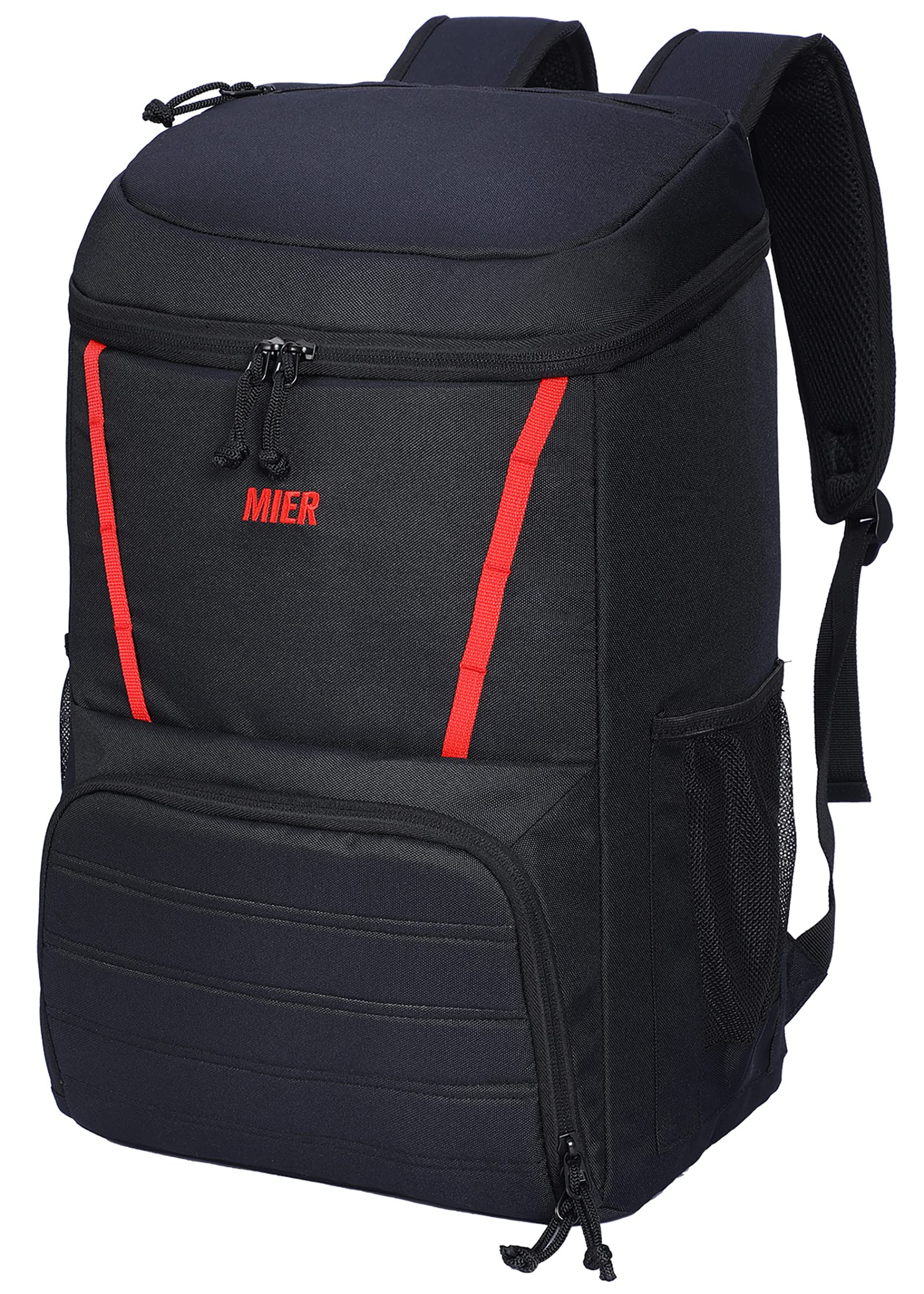MIER Insulated Cooler Backpack - Leak Proof 36 Can Capacity, Soft Lunch Box Backpack for Men & Women | Perfect for Beach, Travel, Picnic, Camping & Outdoor Adventures