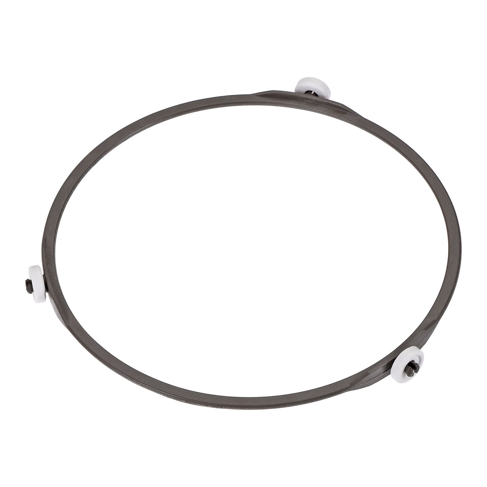MECCANIXITY Microwave Oven Glass Turntable Replacement Parts - 2 Pack Brown Roller Bracket & Support Circle for Smooth Rotation | Perfect for Kitchen Appliance Repair and Microwave Maintenance