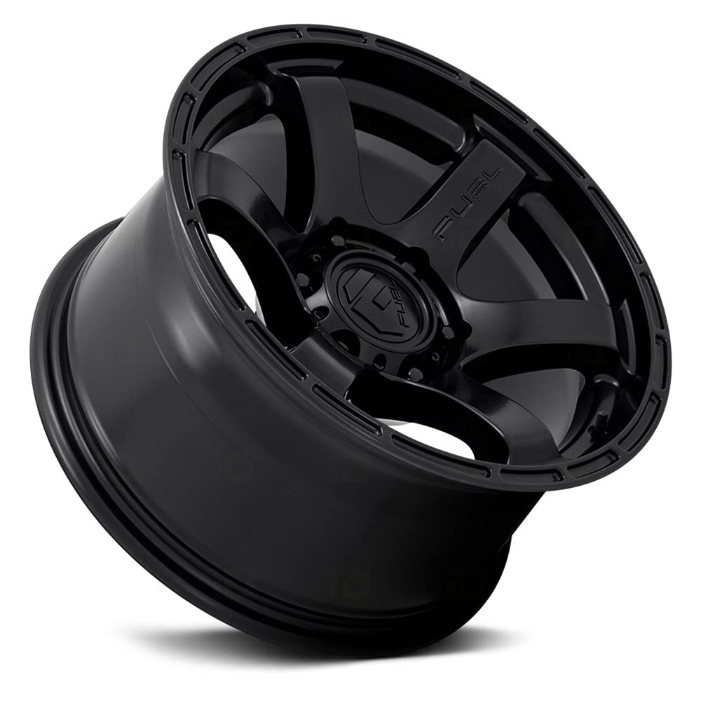 Fuel D766 RUSH Custom 18x9 Matte Black Wheel - 1 Offset, 6x139.7 Bolt Pattern, 106.1mm Hub - Perfect for Off-Road Trucks & SUVs