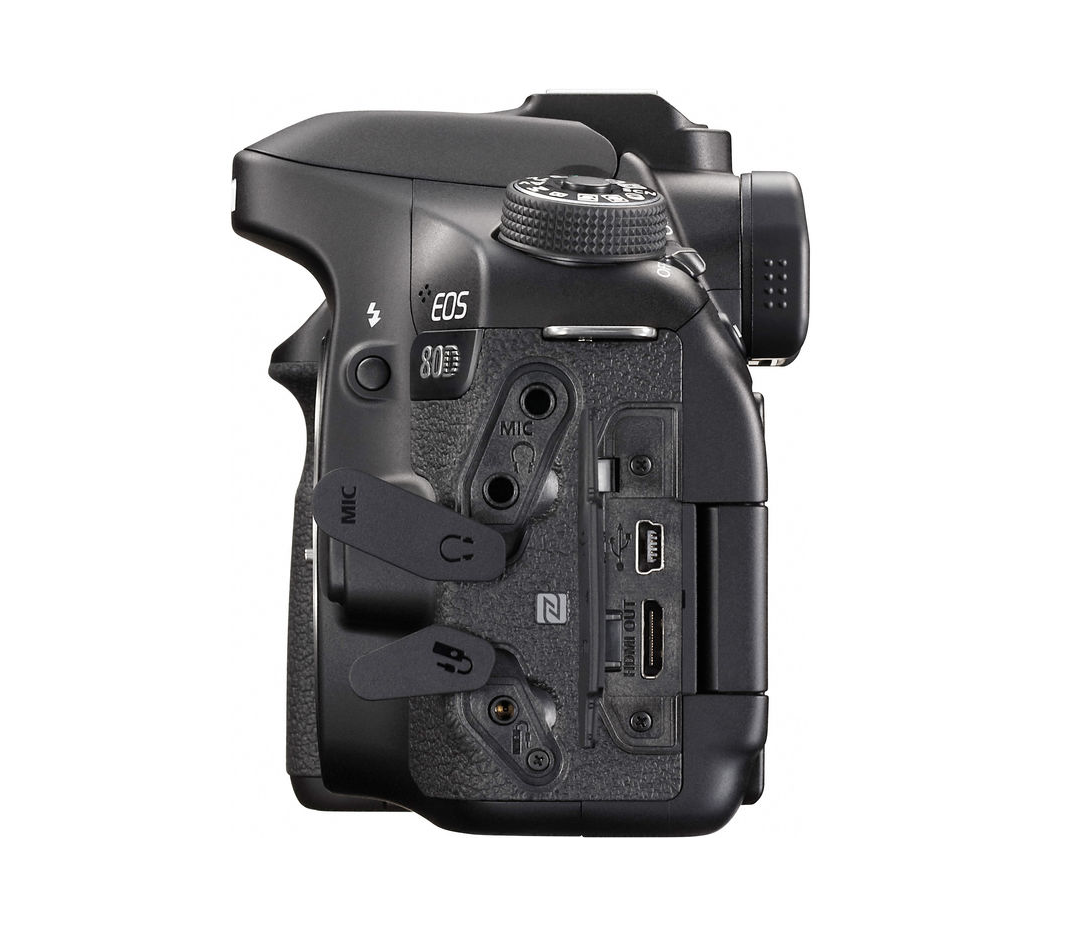 Canon EOS 80D DSLR Camera Body Only - Professional 24.2MP APS-C Digital Camera with 45-Point All Cross-Type AF System, Dual Pixel CMOS AF, and Wi-Fi/NFC - Perfect for Photography, Vlogging & Travel