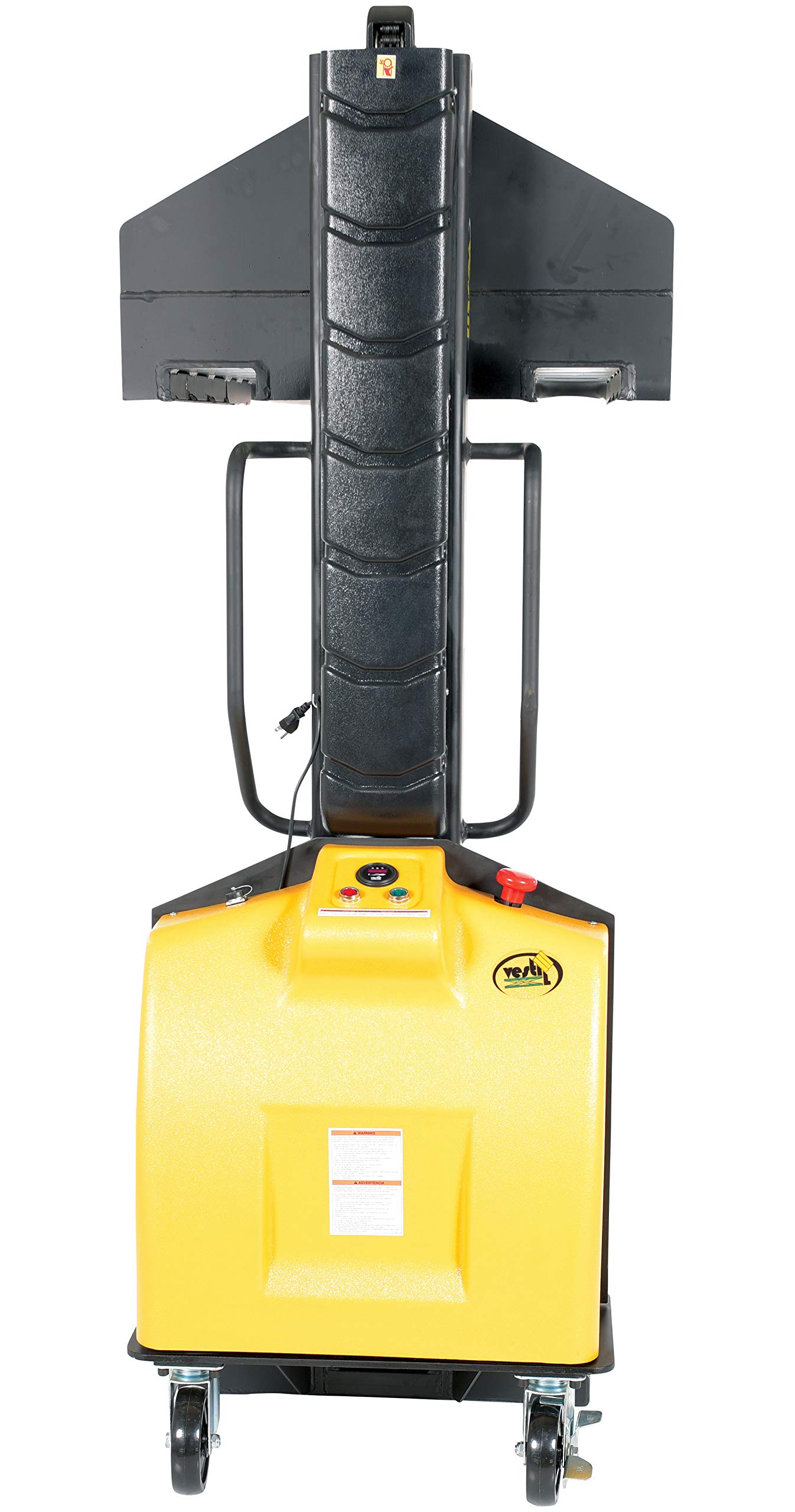 Vestil SLNM15-63-FF Electric Steel Narrow Mast Stacker - 63