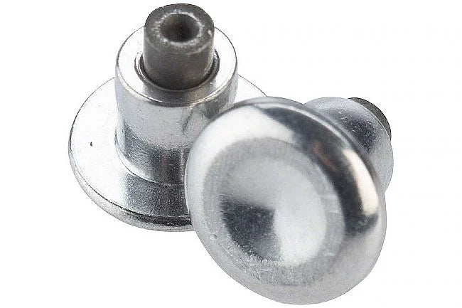 100pcs Concave Carbide Aluminum Studs for Jewelry Making, DIY Crafts, and Leather Accessories - Durable & Lightweight Metal Rivets