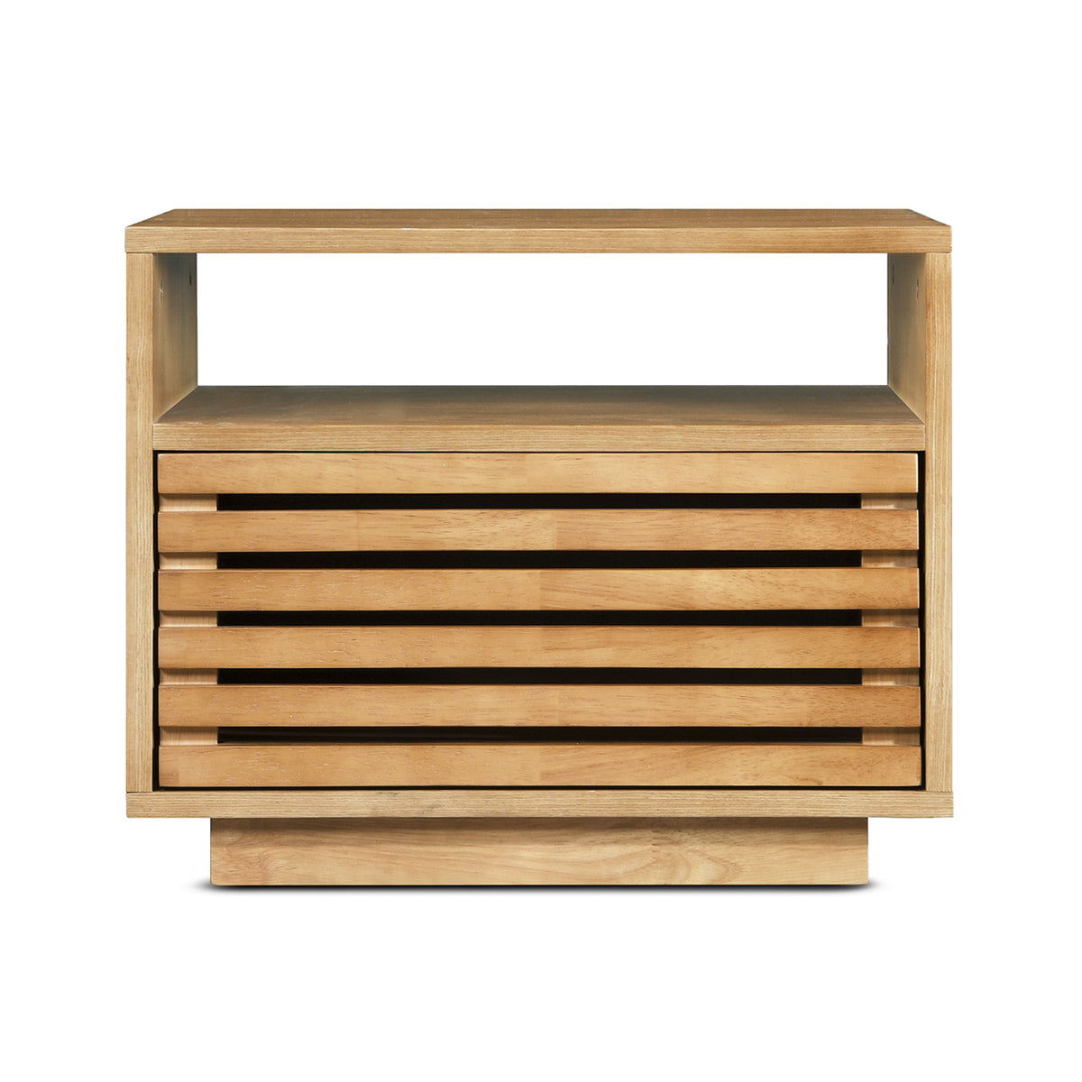 Modern Wooden Nightstand with Drawer - Stylish Bedside Table for Bedroom, Living Room, or Office - Perfect for Storing Books, Lamps, and Essentials