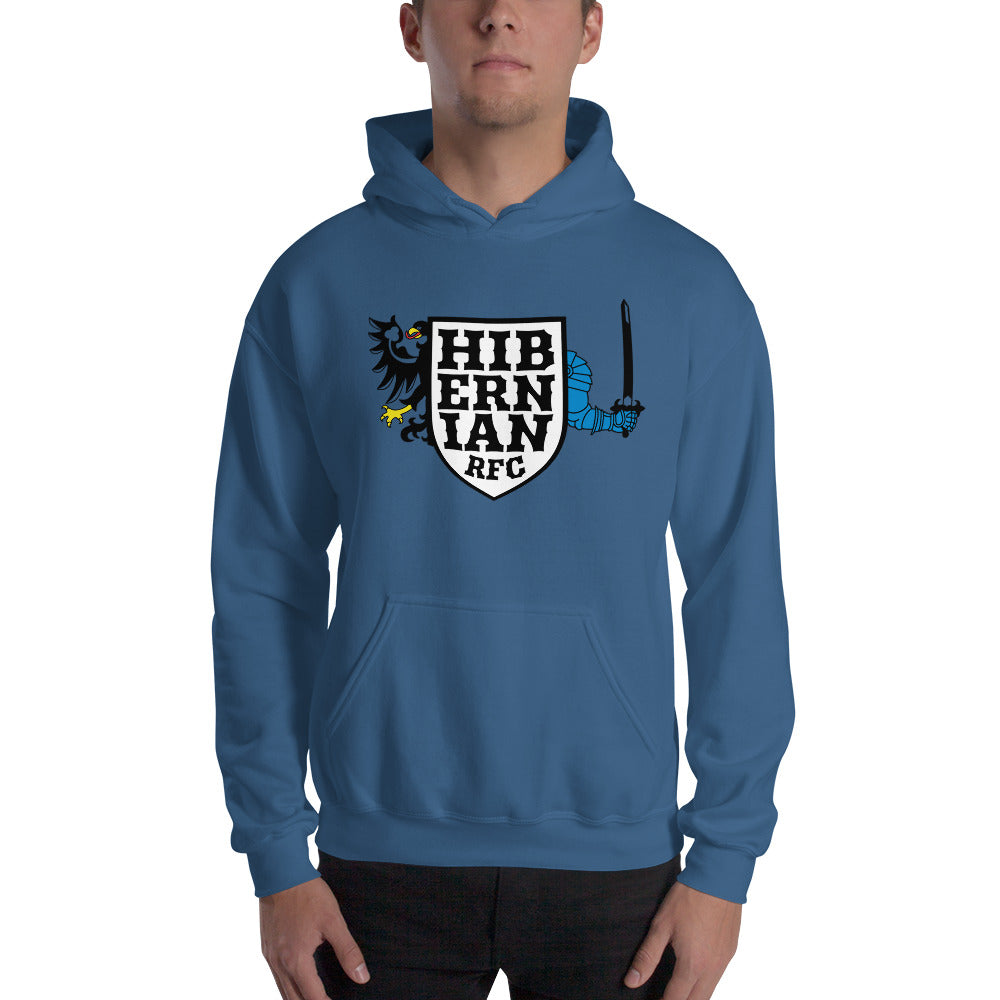 Hibernian RFC Heavy Blend Hoodie - Warm & Comfortable Pullover Sweatshirt for Men & Women - Perfect for Football Fans, Cold Weather & Casual Wear