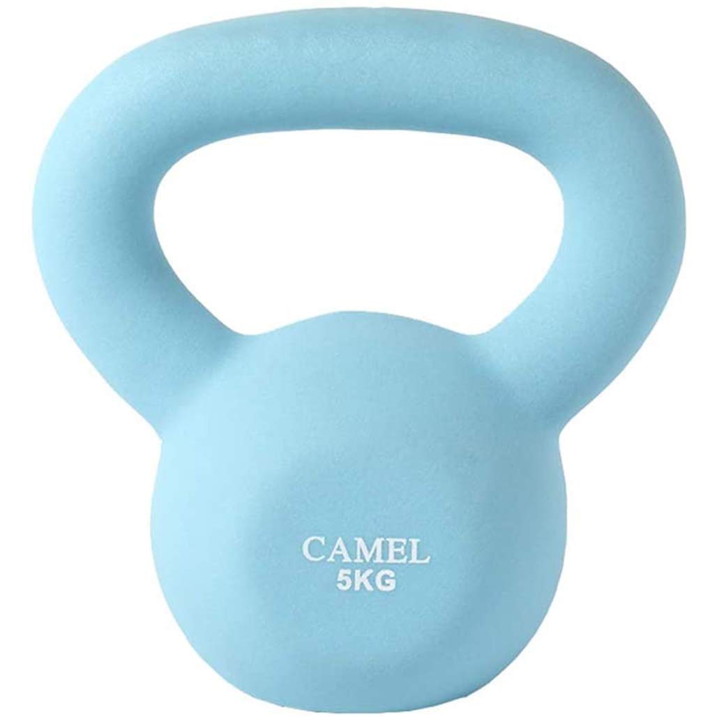 DPPAN Cast Iron Kettlebell 4kg/8.81lb - Neoprene Coated Weight for Strength Training, Home Gym & CrossFit - Durable Fitness Equipment for Men & Women - Perfect for HIIT, Cardio & Muscle Building Workouts