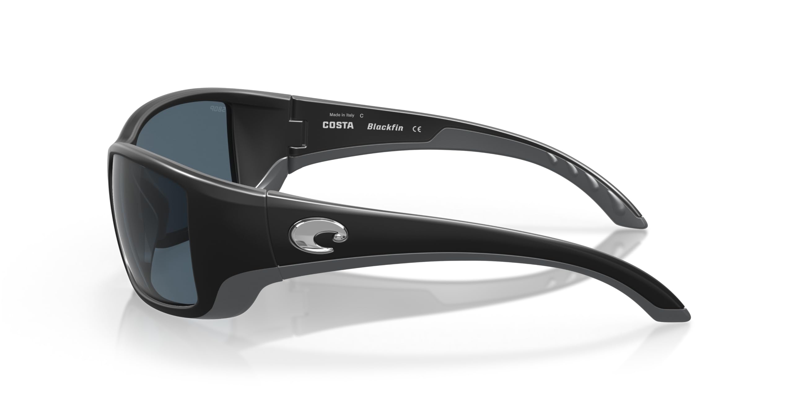 Costa Del Mar Men's Blackfin Polarized Round Sunglasses - UV Protection, Anti-Glare for Fishing, Driving & Outdoor Activities
