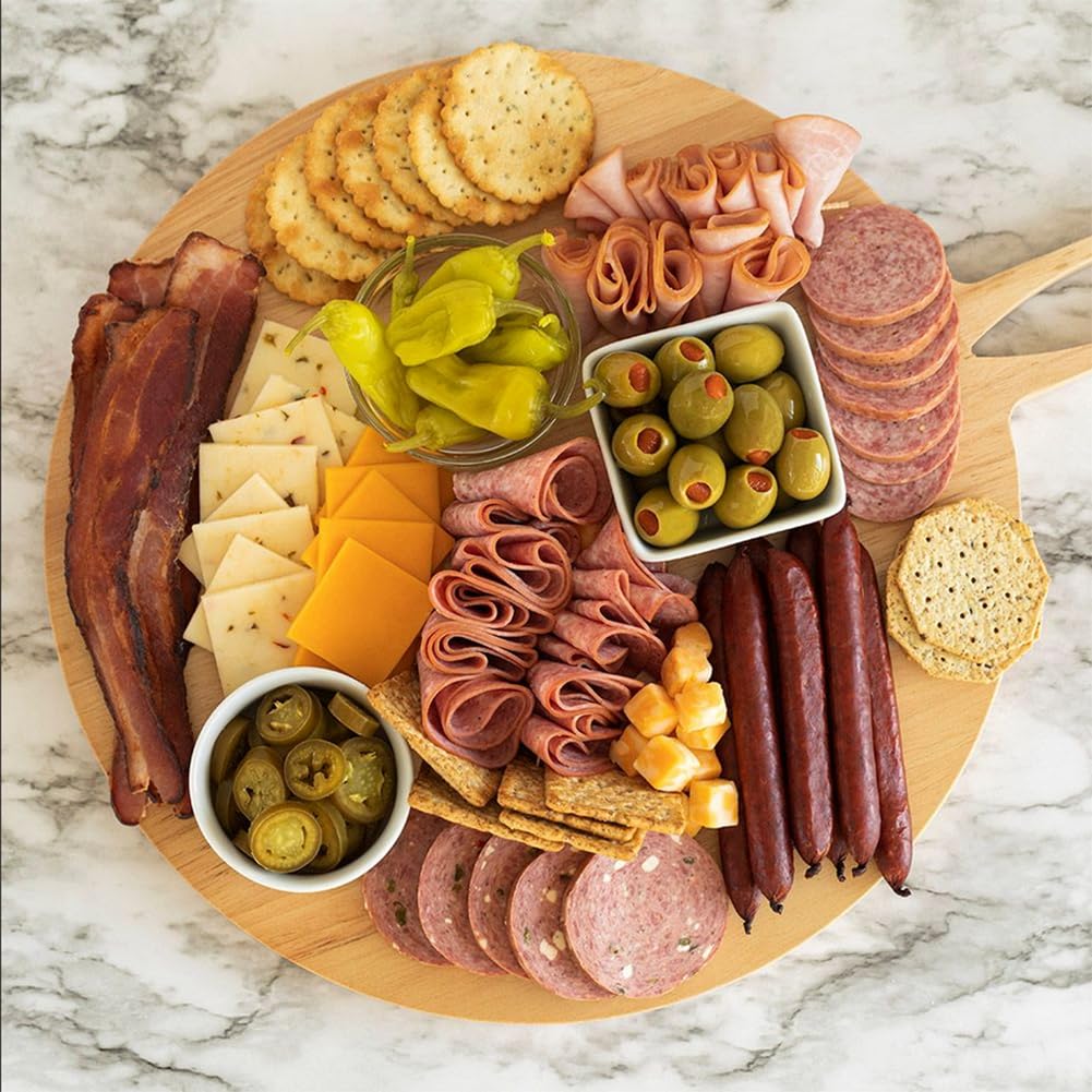Cloverdale Cracker Size Summer Sausage 12oz - Gluten-Free, No MSG, Perfect for Charcuterie Boards, Snacking & Camping (Pack of 3)