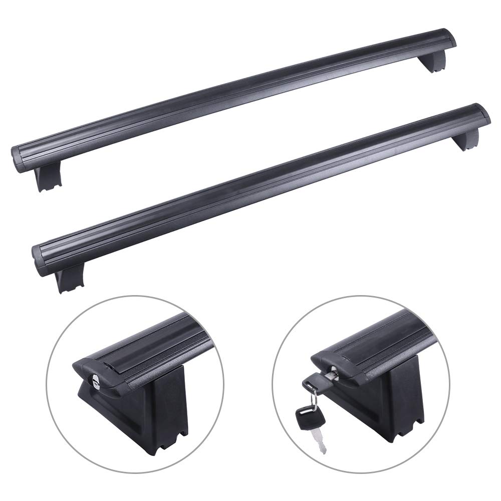 SCITOO Heavy Duty Roof Rack Cross Bars for 2011-2021 Jeep Grand Cherokee | 150LB Capacity Cargo Carrier | Kayak & Luggage Rack System | Perfect for Outdoor Adventures, Camping & Road Trips