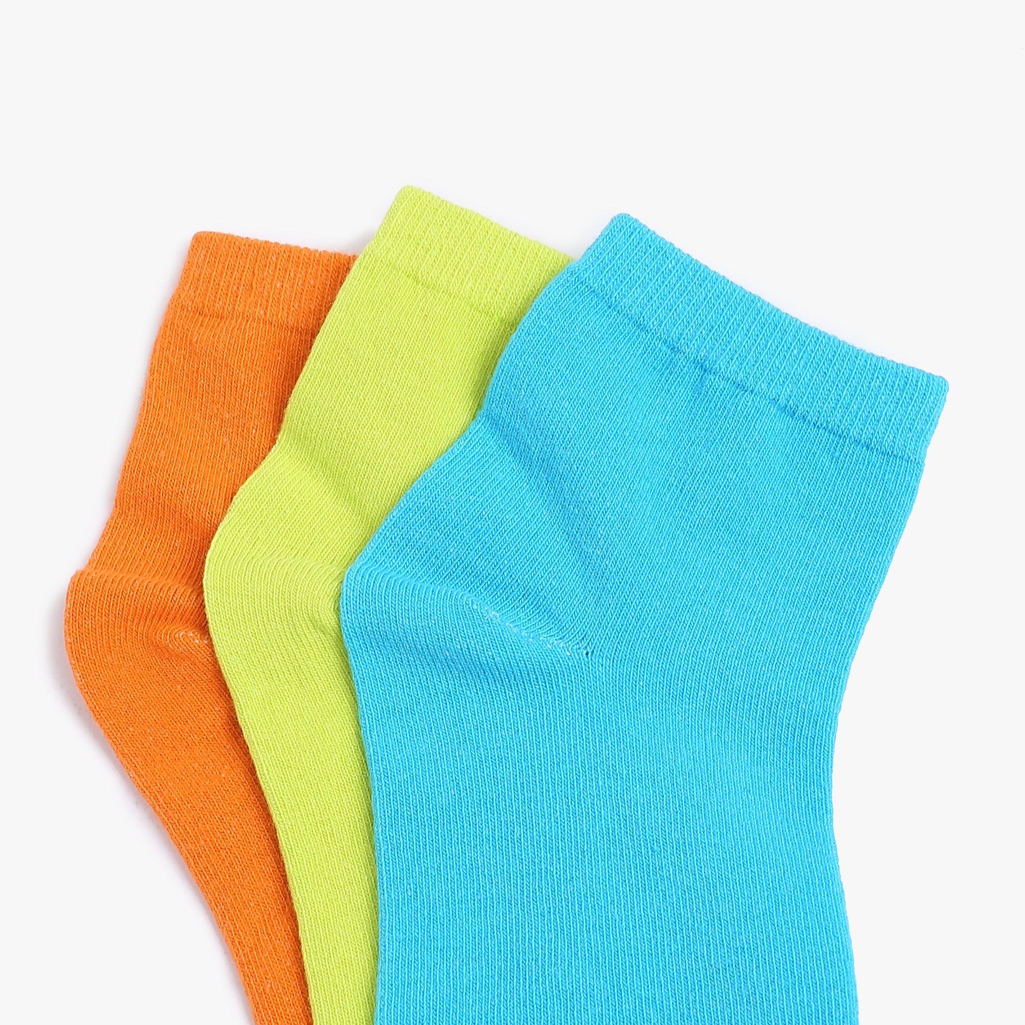 Girls' Assorted Ankle Socks 3-Pack - Cute & Comfortable No-Show Socks for School, Sports & Everyday Wear