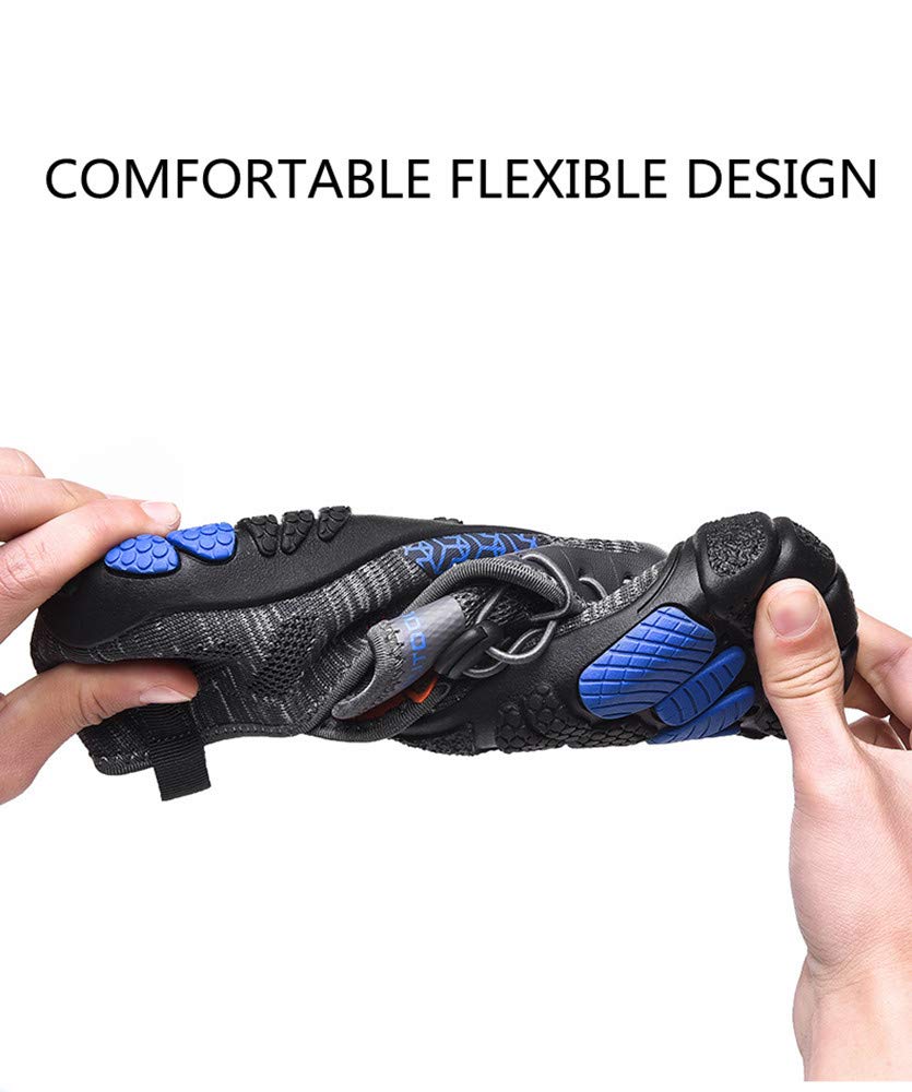 **Barefoot Water Shoes for Men & Women - Quick Dry Aqua Socks for Swimming, Beach, Yoga & Water Sports - Lightweight Breathable Shoes for Walking, Surfing & Driving**