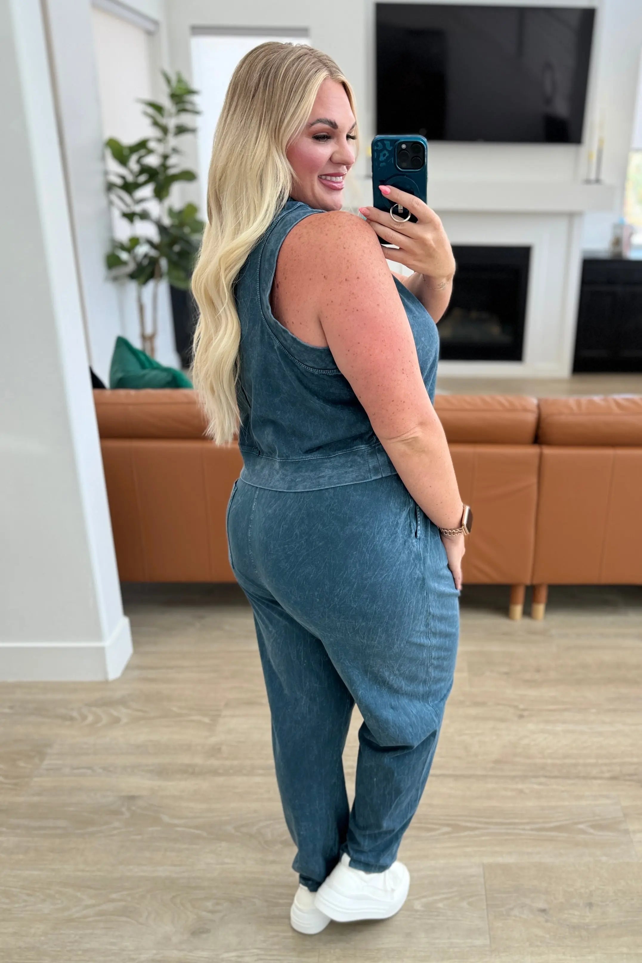 Limber Up Tapered Leg Joggers for Women - Slate Blue Athletic Pants with Stretchy Comfort | Perfect for Yoga, Running & Lounge Wear