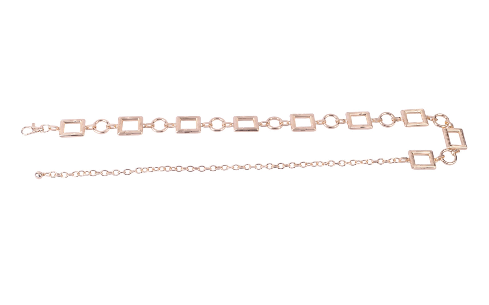 Stylish Rectangle Link Chain Belt for Women - Fashion Accessory for Jeans, Dresses & Outfits | Ships July 21st