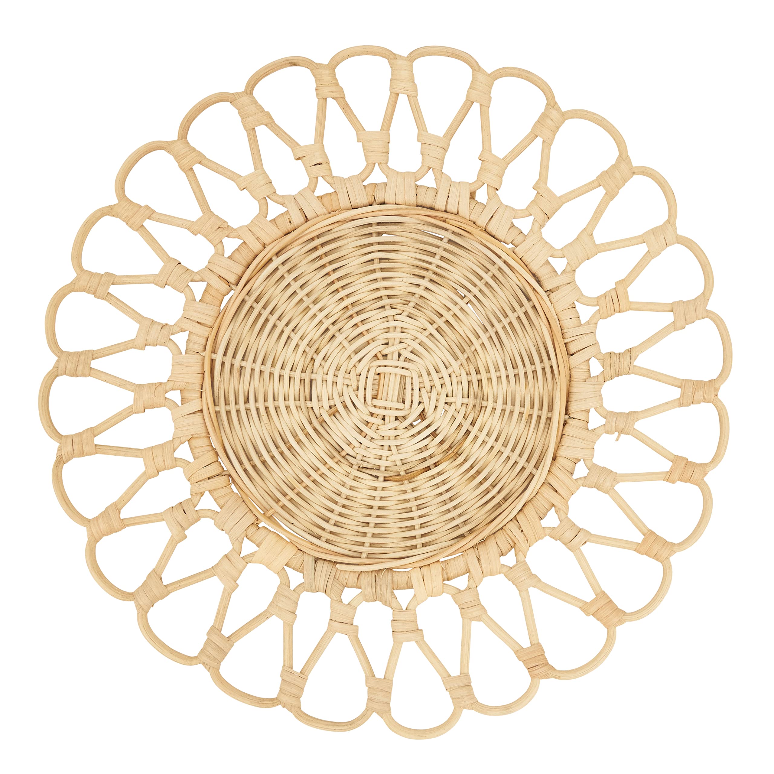 Premium SARO LIFESTYLE Bandung Collection Rattan Placemats Set of 4 - 15