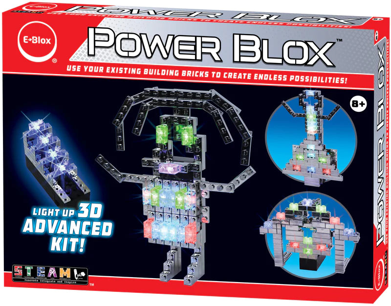 Power Blox™ Advanced Student Set - STEM Learning Kit for Kids | Educational Building Blocks for Science & Engineering Projects | Perfect for Classroom & Homeschool Activities