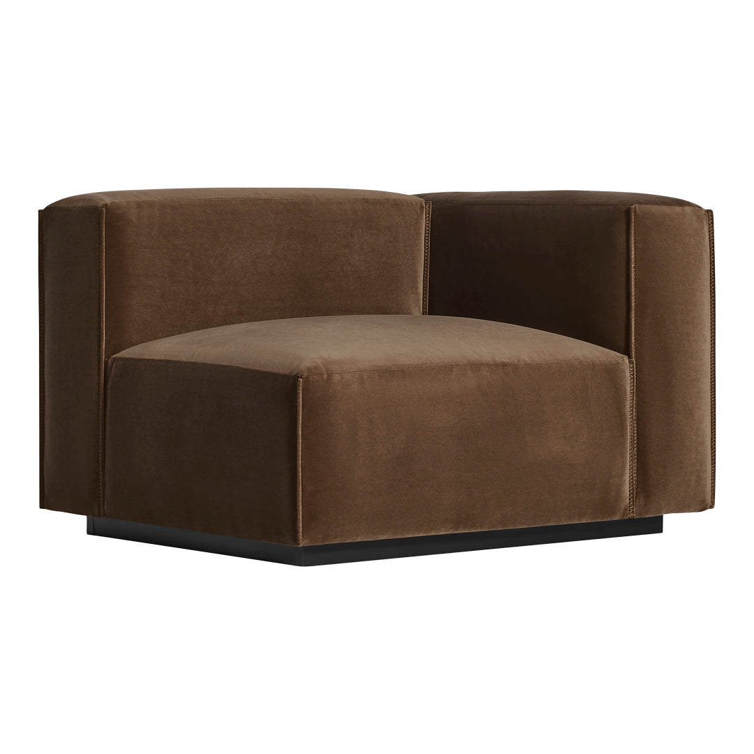 Cleon One Arm Lounge Chair - Modern Accent Chair for Living Room, Bedroom & Office - Comfortable Single Armrest Reading Chair with Sturdy Frame