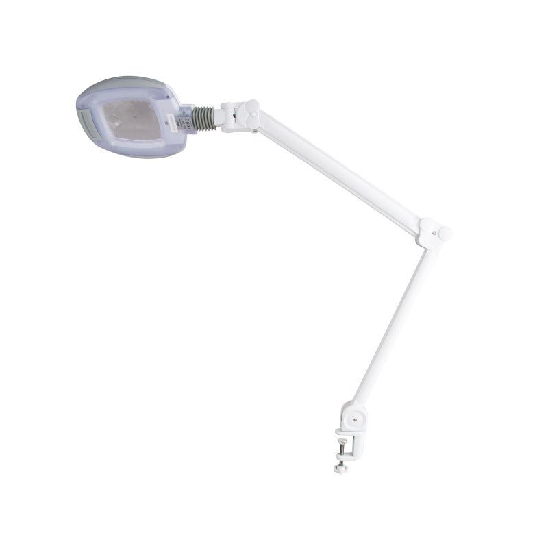 Silverfox LED Magnifying Lamp with 3D Lens - 5X Magnification & Adjustable Arm - Perfect for Jewelry Making, Watch Repair, and Crafts