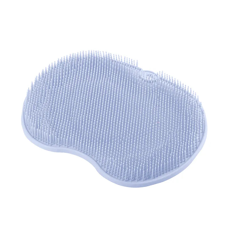 Non-Slip Silicone Back Scrubber for Shower & Bath - Exfoliating Body Brush with Long Handle for Deep Cleansing & Skin Care - Perfect for Spa, Home Bathroom & Gift