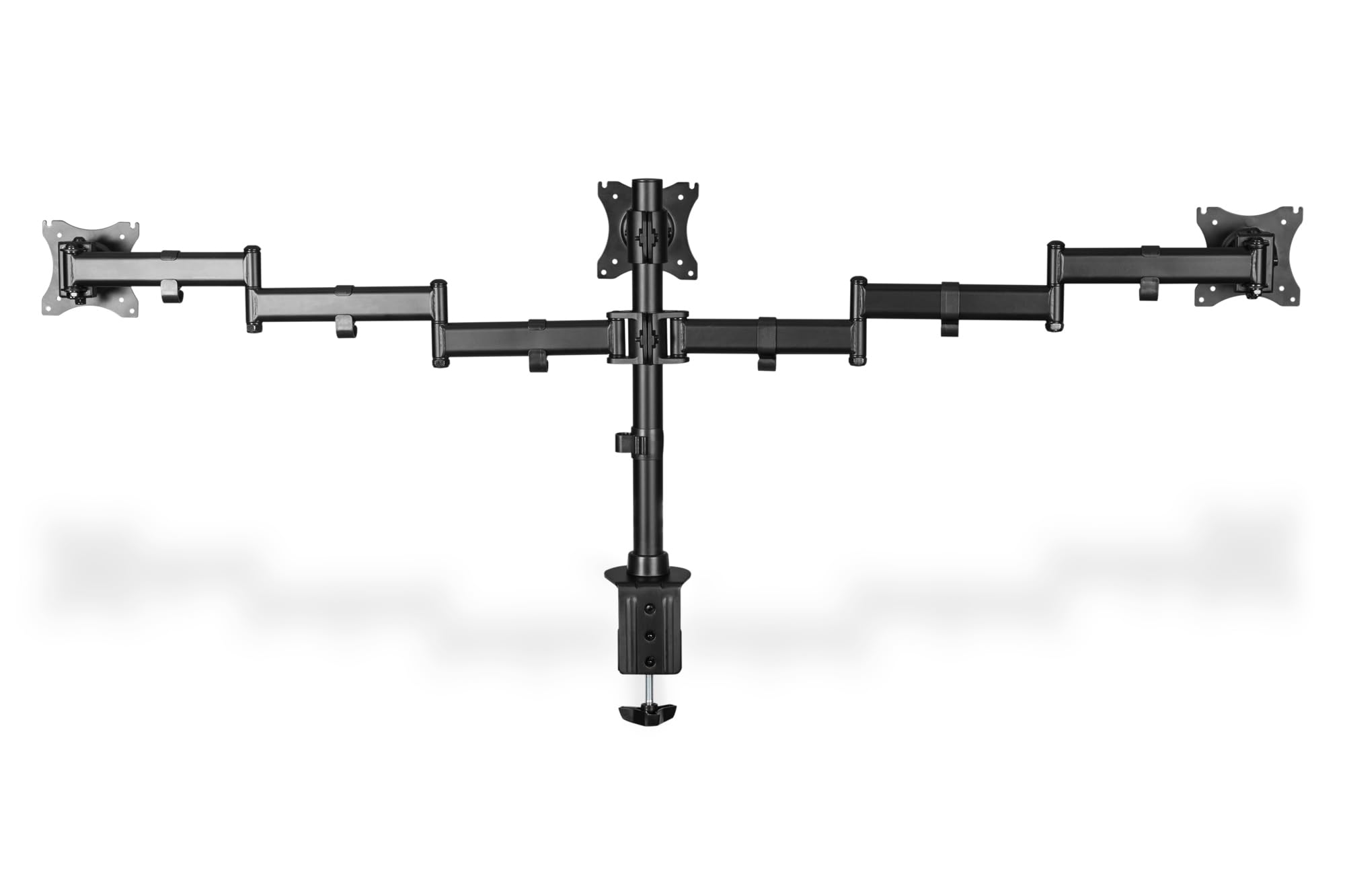 DIGITUS 3 Monitor Stand - Clamp Mount for 27