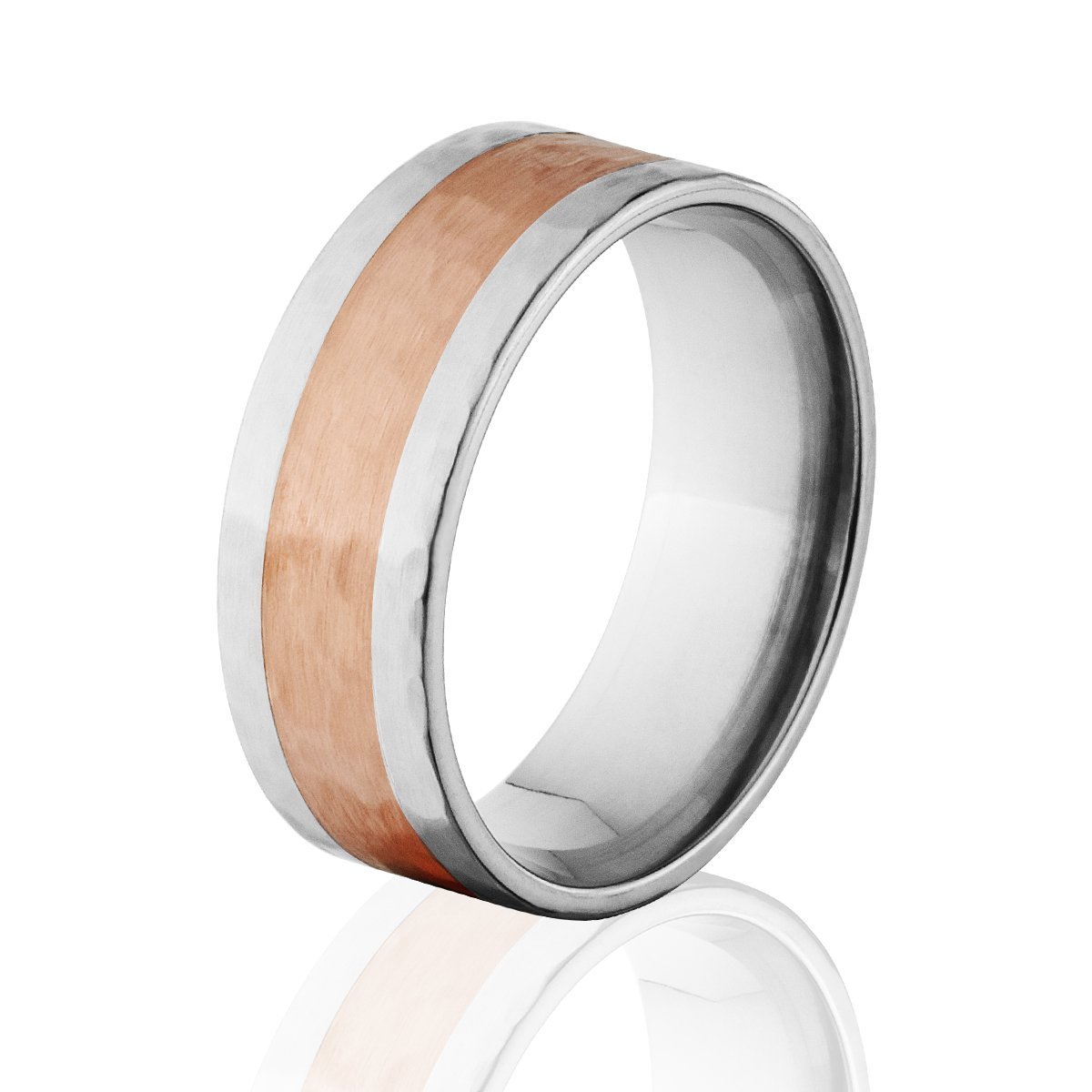 Premium Titanium Rings for Men & Women - Durable Wedding Bands with Copper Inlay - Perfect for Engagement, Anniversary & Everyday Wear