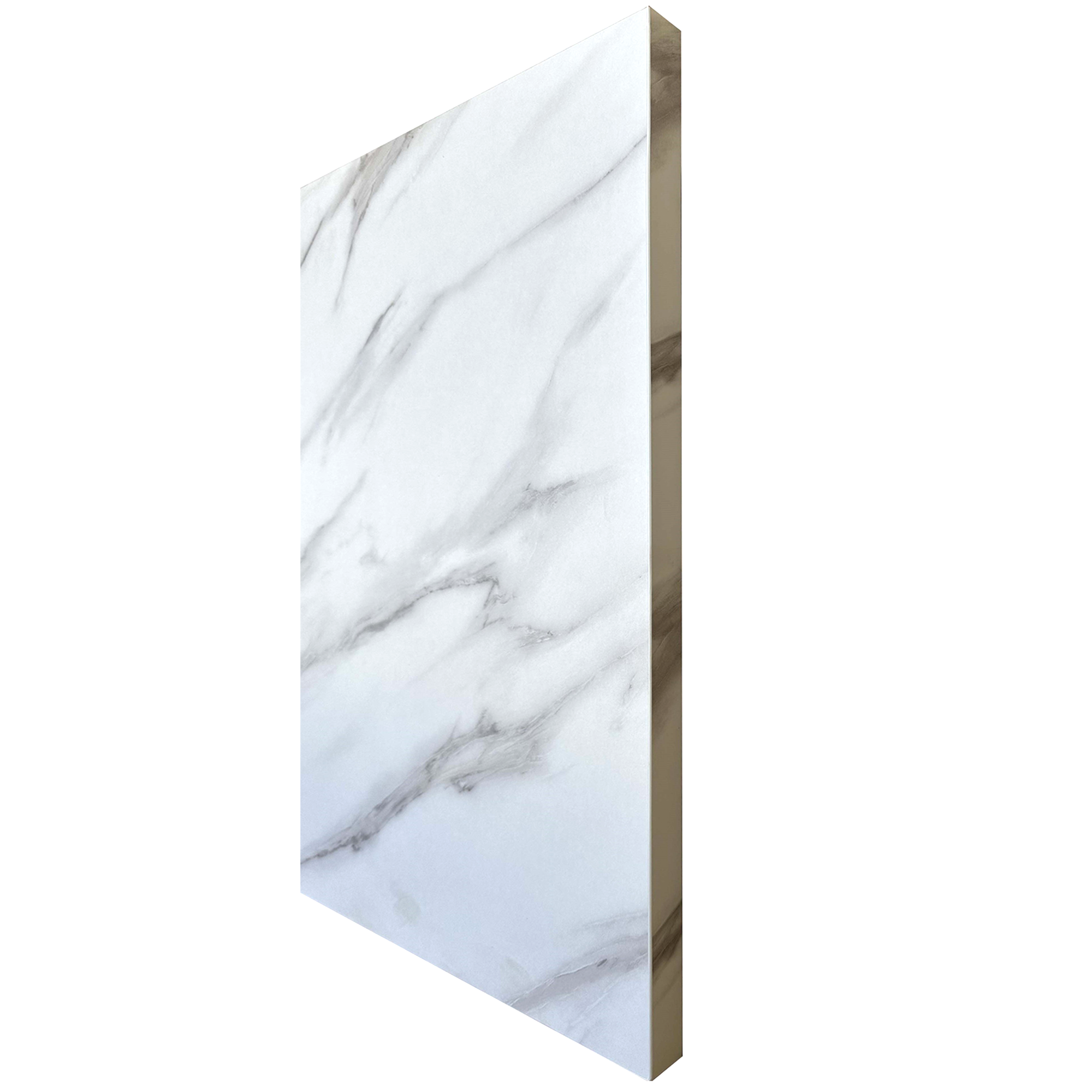 GZ 14 Square Marbled Wood Table Top - 60cm x 60cm & 80cm x 80cm Coffee & Dining Table Replacement - Perfect for Home Decor, Living Room, and Office Use