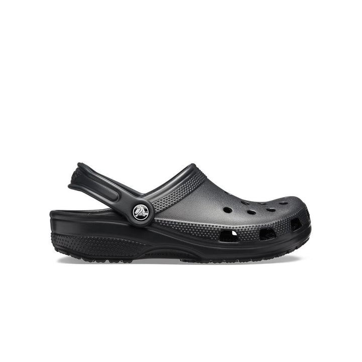 Crocs Unisex Classic Black Clog - Comfortable Slip-On Shoes for Men & Women - Perfect for Casual Wear, Outdoor Activities & Water Sports