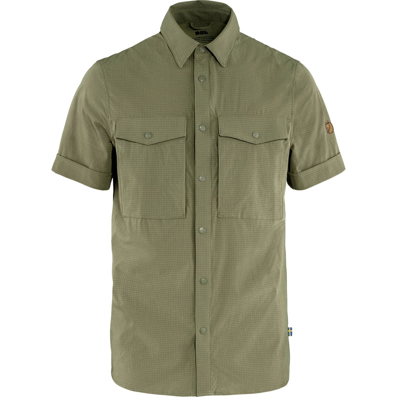 Fjallraven Abisko Men's Short Sleeve Trekking Shirt - Lightweight, Quick-Dry Hiking Shirt for Outdoor Adventures & Travel