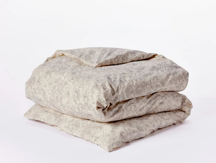 Solana Organic Cotton Duvet Cover Set - Soft & Breathable Bedding for All Seasons | Perfect for Master Bedroom, Guest Room & Dorm Decor