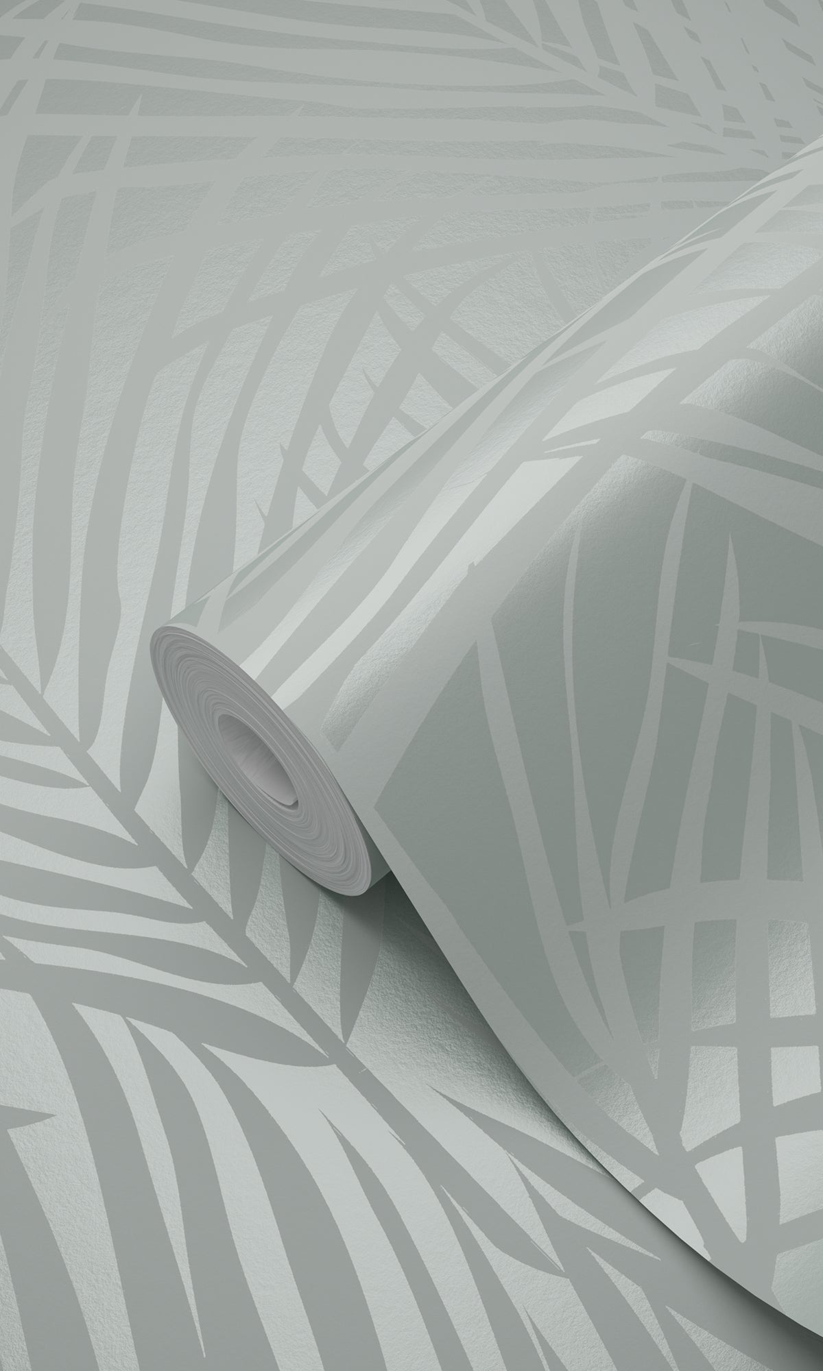 Celadon Green Palm Leaves Peel and Stick Wallpaper - Self-Adhesive Removable Wallpaper for Bedroom, Living Room, Nursery - Botanical Tropical Decor R9380