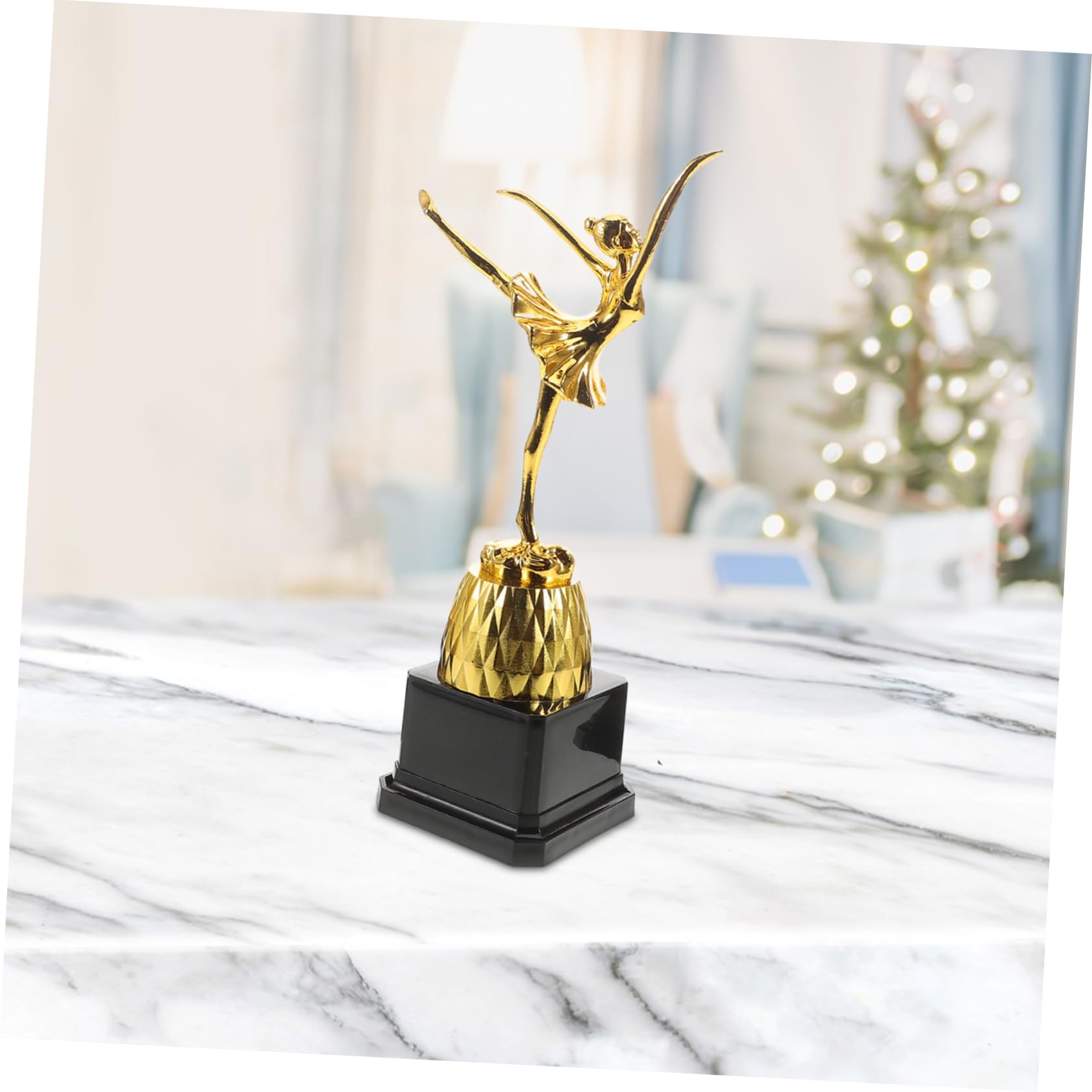 HANABASS Ballet Dance Trophy Cup - Elegant Decorative Award for Teenager's Competitions, Perfect for Dance Recitals and School Performances